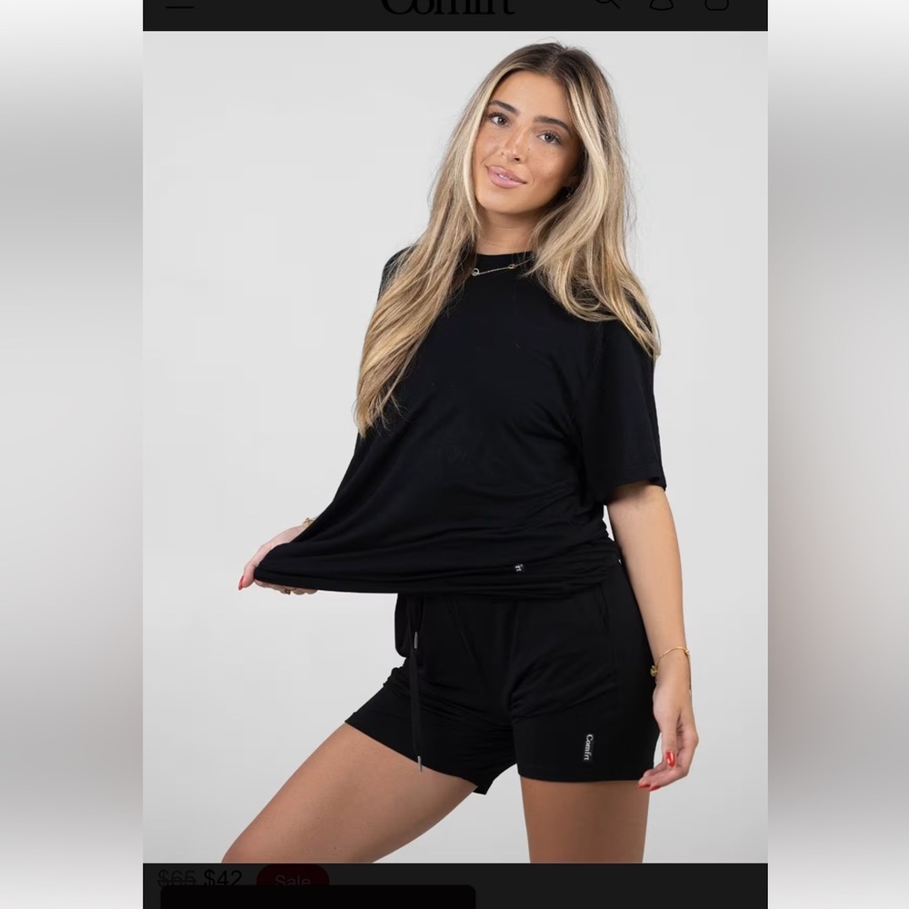 Comfrt Cloud Lounge Tee and Shorts